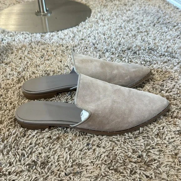 Treasure & Bond Slip On Flats In Taupe Suede - Picture 2 of 10